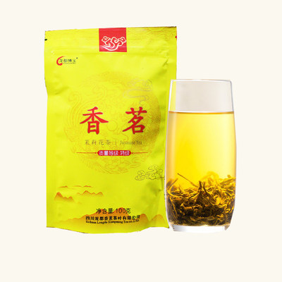 龙都博宝香茗花茶 新茶特级浓香型茉莉花茶 四川茉莉花茶叶100g