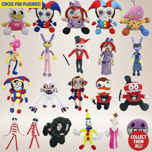 跨境the amazing digital circus 神奇数字马戏团兔公仔毛绒玩具