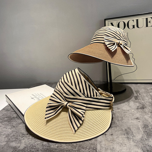 夏季时尚简约显脸小空顶帽女款