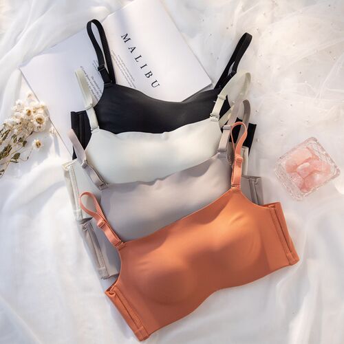 趣安芬舒适透气防走光聚拢裹胸