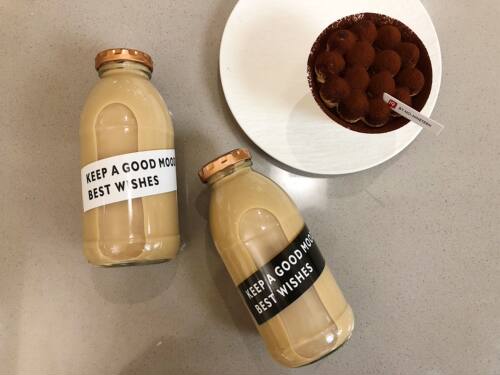 咖啡瓶奶茶瓶牛乳牛奶玻璃密封瓶饮料瓶果汁瓶包装瓶可外带玻璃杯