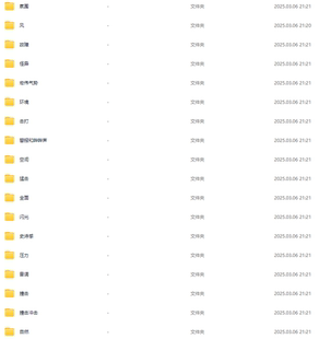 音乐音效合集素材库410个电影预告大片特效音效素材混剪短视频