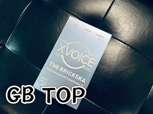 Xvoice 主动式纯DI盒 The Brickska 搭载自研变压器 48V幻象供电