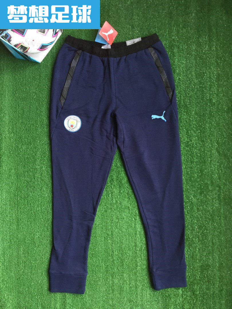 曼彻斯特城2021球员版休闲长裤