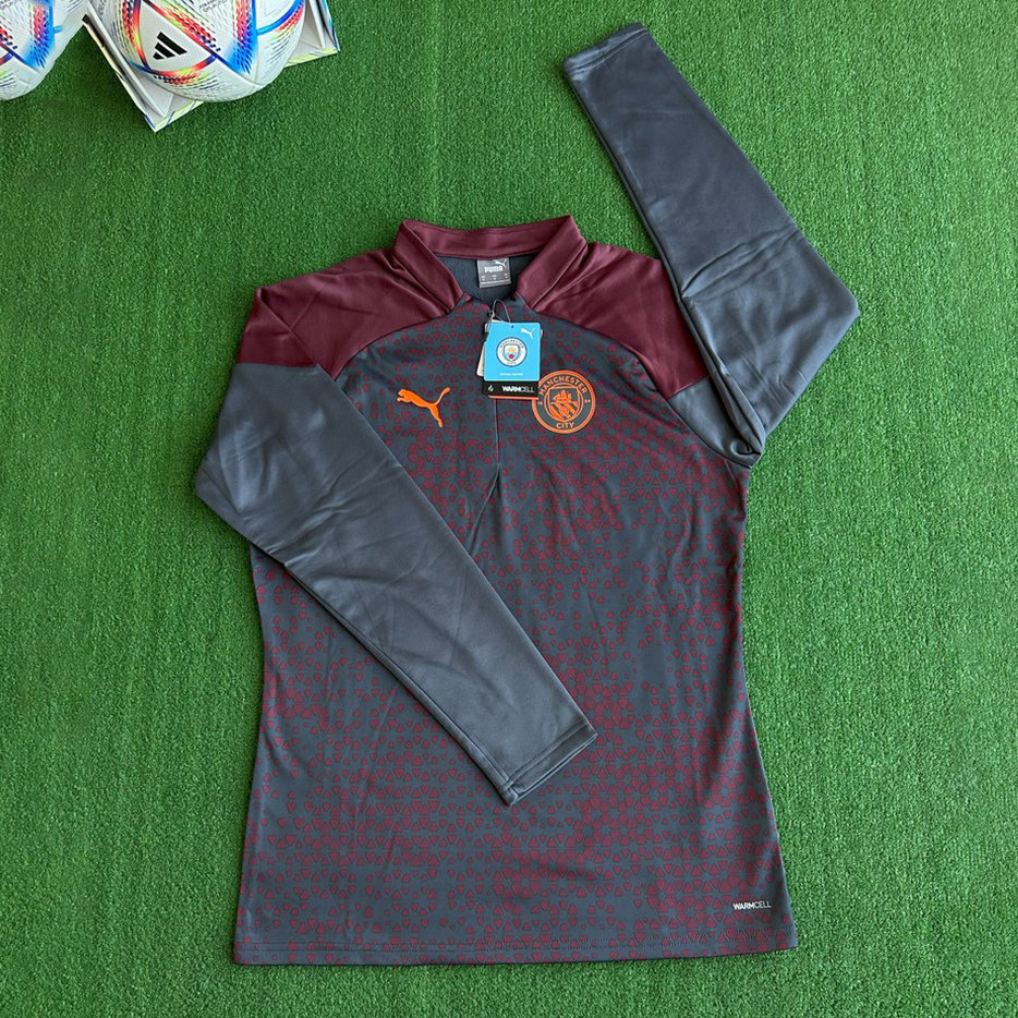 曼城球员版WARMCELL半拉链
