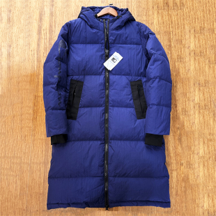 男子保暖 羽绒服情侣款 加厚保暖防风防水中长款羽绒服连帽羽绒