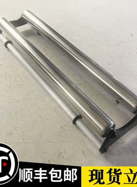 广告材料裁切托架图文画面打卷包切割膜放料架不锈钢工具床放布机