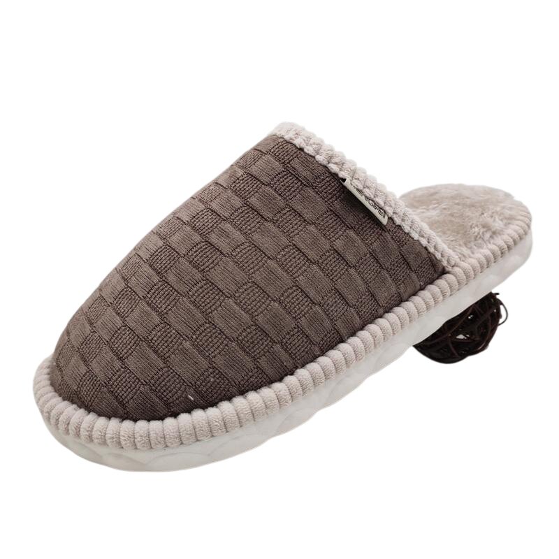 加大码男式棉拖鞋防滑厚底大脚男