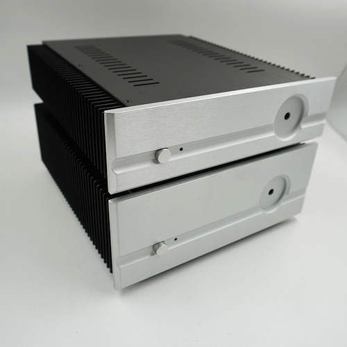 258甲类散热器功放全铝机箱