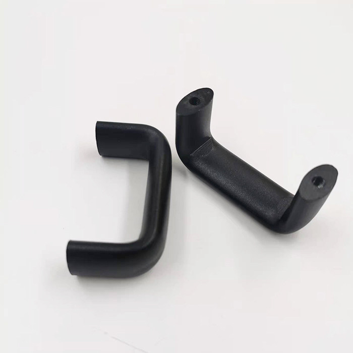 46mm黑色铝拉手 仪器外壳拉手 2u功放机箱 胆机前级