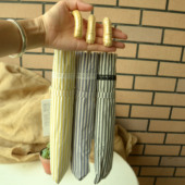 银胶超强防紫外线遮阳伞 秀气条纹藤柄 蝴蝶飞飞 出口日本原单