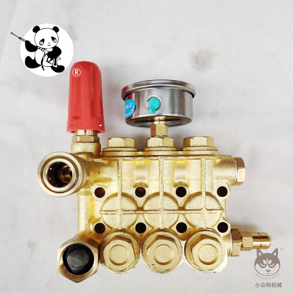 熊猫泵头总成箱体洗车机