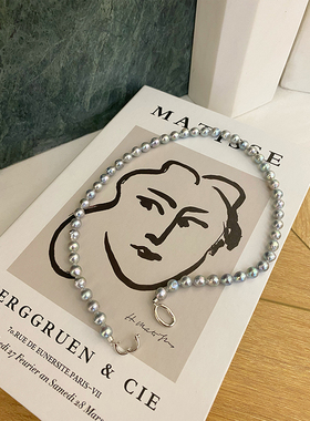 muer沐耳巴洛克珍珠项链