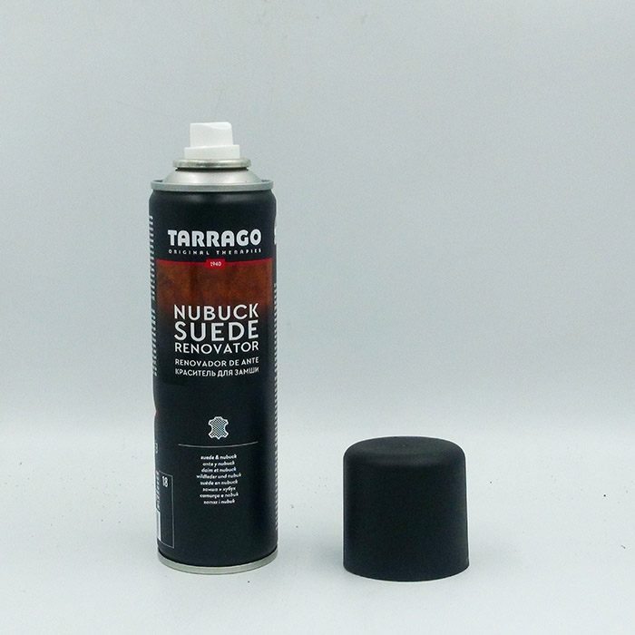 塔拉戈tarrago麂皮补色鞋油黑色