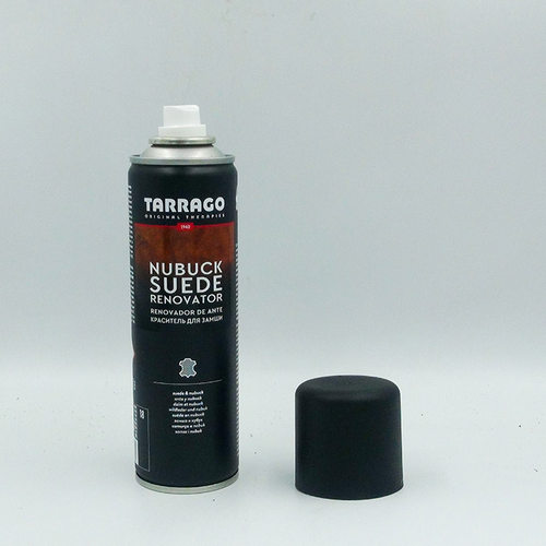 塔拉戈tarrago麂皮补色鞋油黑色