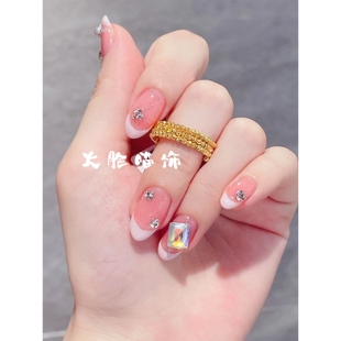 碎金子蹦迪珠三圈戒指弹力记忆爆闪金色绕圈可调节时尚轻奢指环