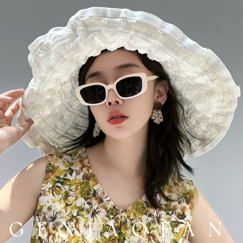 【格小梵】2026防晒泡泡纱帽子