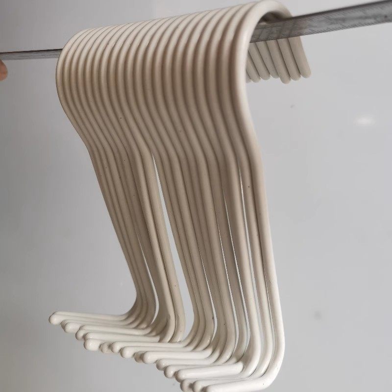 浸塑挂钩S形挂钩腊肉挂钩不锈安全厨房书包挂衣服展会大s钢丝钩子,收纳整理,挂钩/粘钩,淘宝优惠券,粉丝福利购,淘宝优惠卷