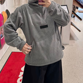 Face 套装 Mask Zip 联名款 Sweatshirt连帽卫衣卫裤 Half Hooded