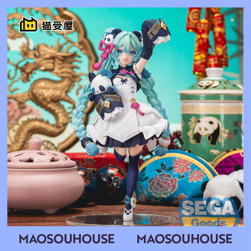 【猫受屋】SEGA LUMINASTA初音未来现代中国风手办景品现货