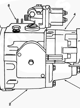 美国康明斯ETR燃油控制执行器3063504 fuel control QSK60