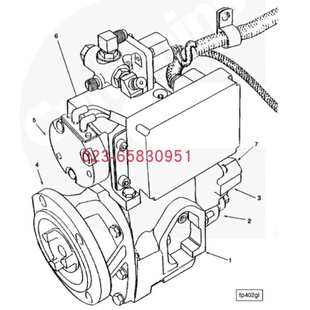 QSK50 kta50 K50 适配康明斯柴油机 发动机系列燃油泵总成 M2PT泵