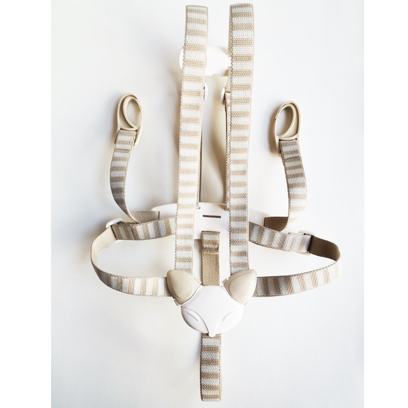 安全带 儿童成长椅用防摔护肩防坠落五点式餐椅用小孩婴幼儿防护