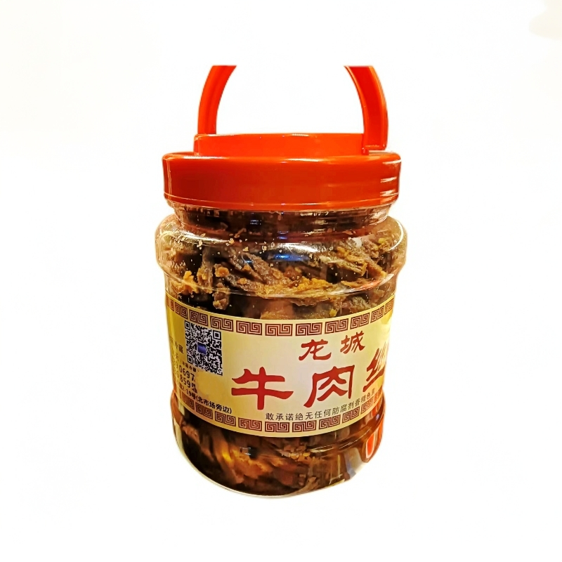 龙岩龙城牛肉丝牛肉粉牛肉丝牛肉条餐饮湿牛肉下饭菜下洋胡记
