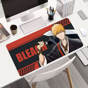 死神bleach周边 黑崎一护 冬狮郎 石田雨龙 大鼠标垫键盘垫书桌垫