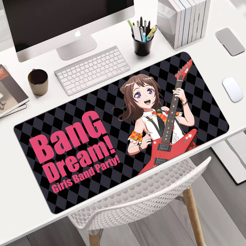 BanGDream周边poppin party 户山香澄 大号鼠标垫电竞键盘垫桌垫