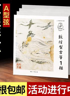 敦煌古筝琴弦A型1-21全套标准通用型1-10号弦单根初学163CM古筝弦