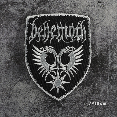 Behemoth盾型刺绣布标