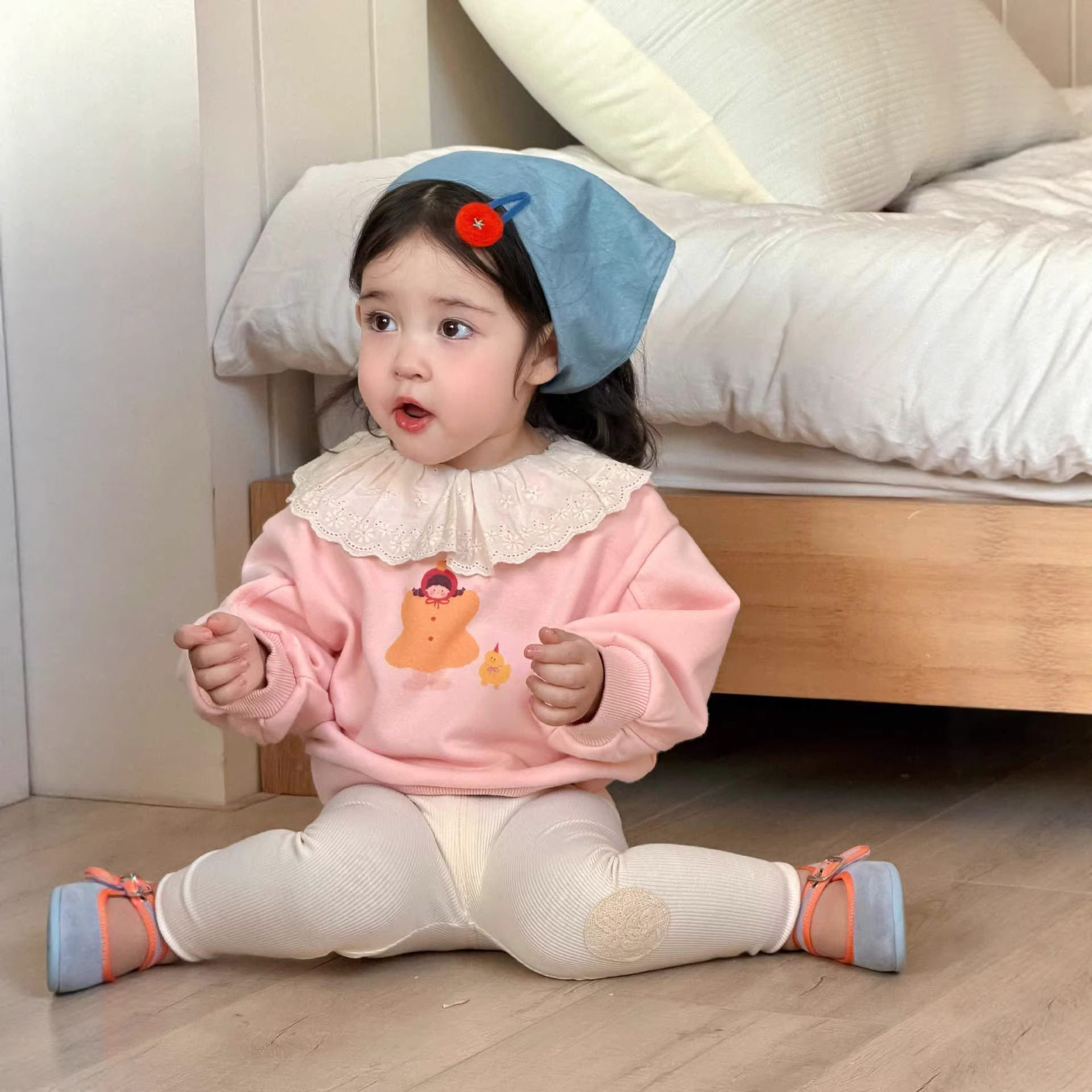 宝宝卫衣套装超萌婴儿服可爱洋气时髦百搭打底裤分体两件套周岁服,童装/婴儿装/亲子装,套装,淘宝优惠券,粉丝福利购,淘宝优惠卷