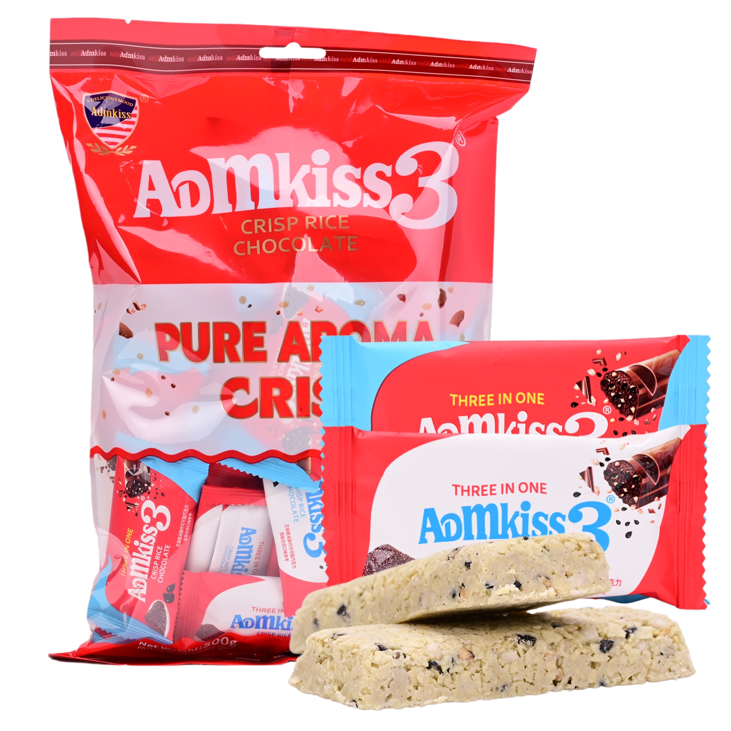 ADMkiss3芝麻脆米酥500g