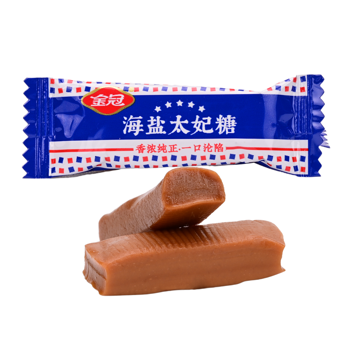 金冠海盐太妃糖散装结婚满月周岁