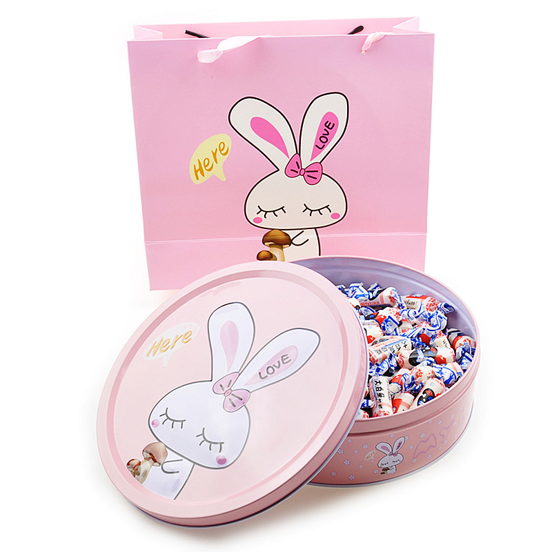 大白兔奶糖500g糖果礼盒送男女朋友38女神节礼物童年的味道_虎窝淘