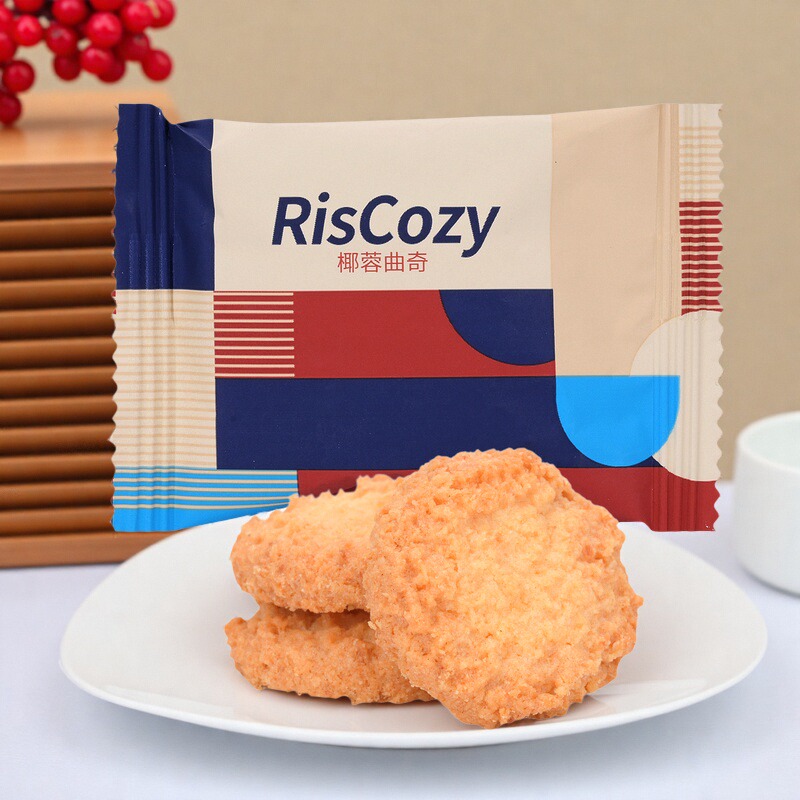 英国RisCozy瑞可滋椰蓉曲奇散装500g结婚喜糖果儿童休闲零食