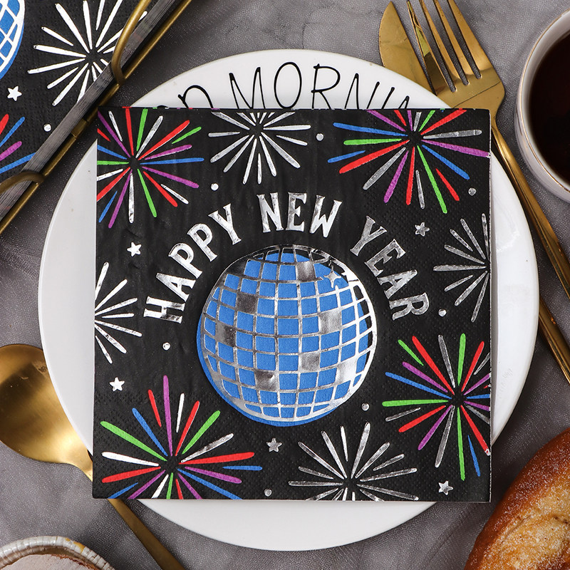 Runlux33*33cm烫银纸巾