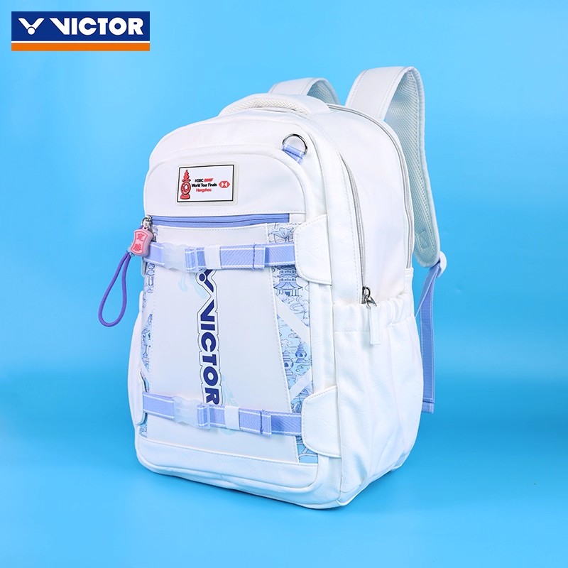 VICTOR威克多胜利羽毛球巡回赛纪念双肩包BR5050WT25大空间男女款