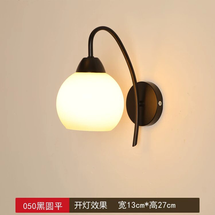 壁灯床头灯LED卧室墙壁灯现代简约创意北欧轻奢客厅楼梯过道灯具