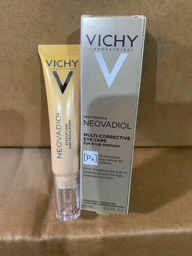 Vichy薇姿Neovadiol超熟龄更年期透明质酸抗皱紧致眼唇霜15ml