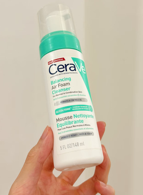 CeraVe/适乐肤平衡泡沫洁面敏感肌温和控油洗面奶148ml