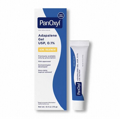 PanOxyl 祛D凝胶净肤护理0.1%阿达帕林Usp新版
