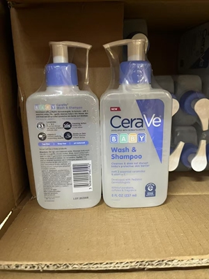 现货 美国版CeraVe适乐肤婴儿童宝宝二合一洗发水沐浴露温和无泪