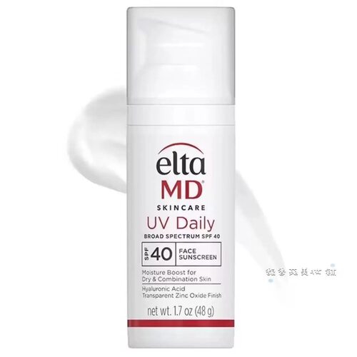 EltaMD 原装进口UV Daily 面部晒霜 SPF 40无油控油改善痘印