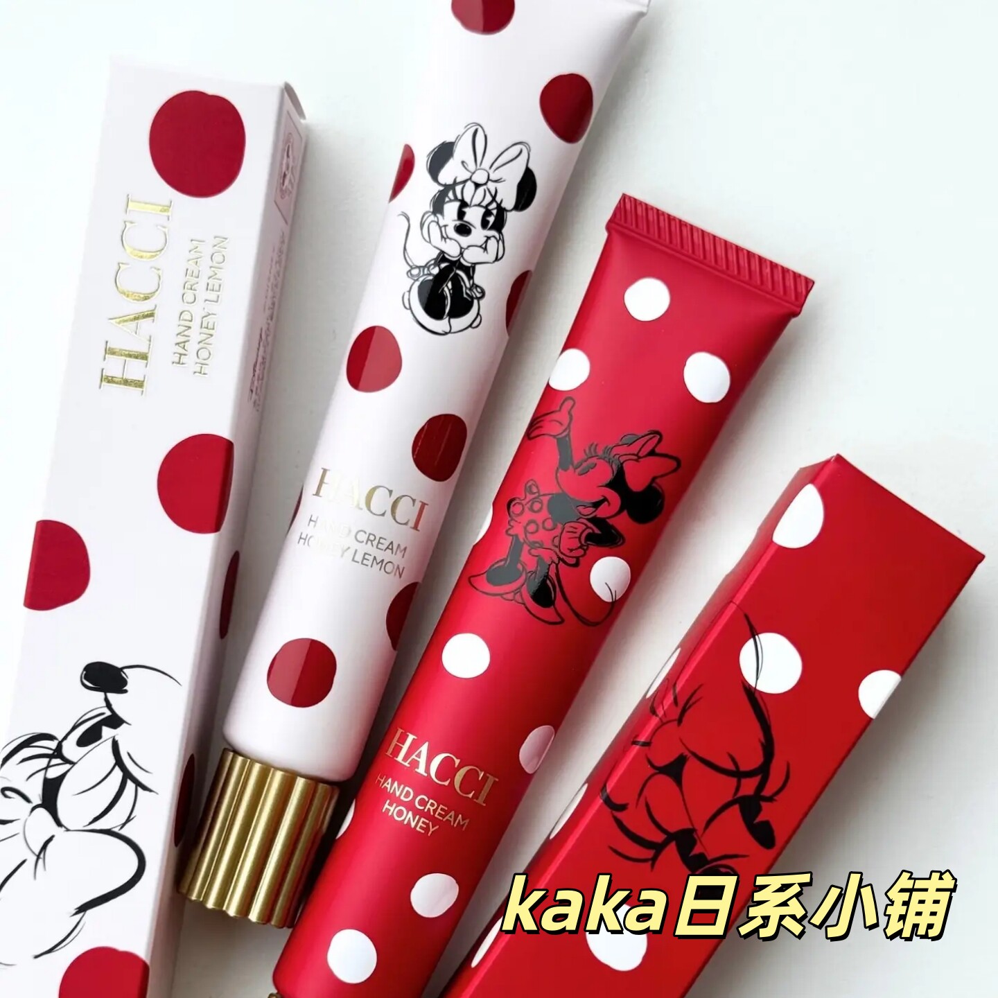 2026年迪士尼限定！日本HACCI 蜂蜜精华保湿护手霜25g大容量250g