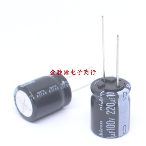日本尼吉康电解电容 100V220UF 16*20 220UF100V HE高频低阻105度
