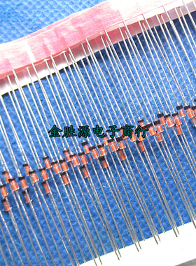 原装 1N914B IN914B 914B 1N914 DO-35 玻璃 开关二极管 (100只)