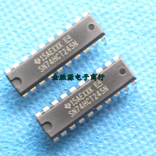 逻辑芯片IC SN74HCT245N 74HCT245 DIP-20 直插 总线收发器 原装