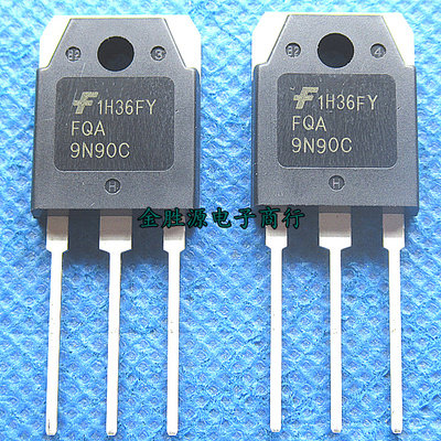 N沟道 MOS场效应管 FQA9N90C 9N90C 9A 900V TO3P 大功率三极管
